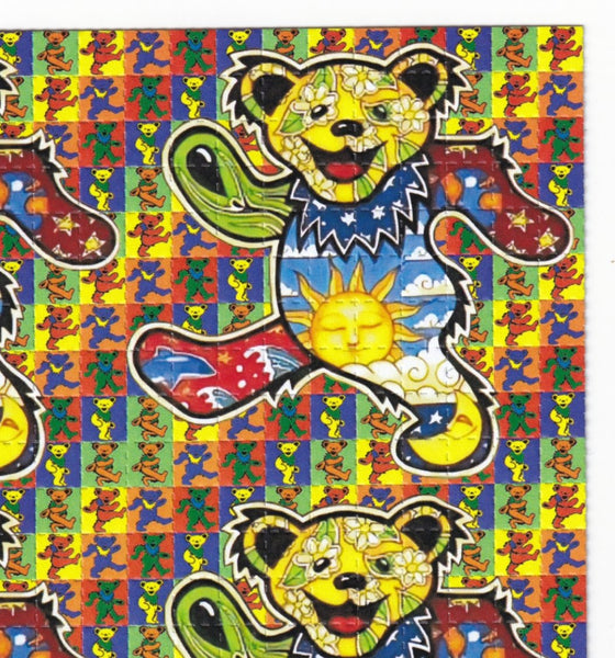 Grateful Dead Dancing Bear Blotter Art