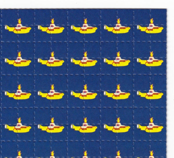Yellow Submarine Blotter Art
