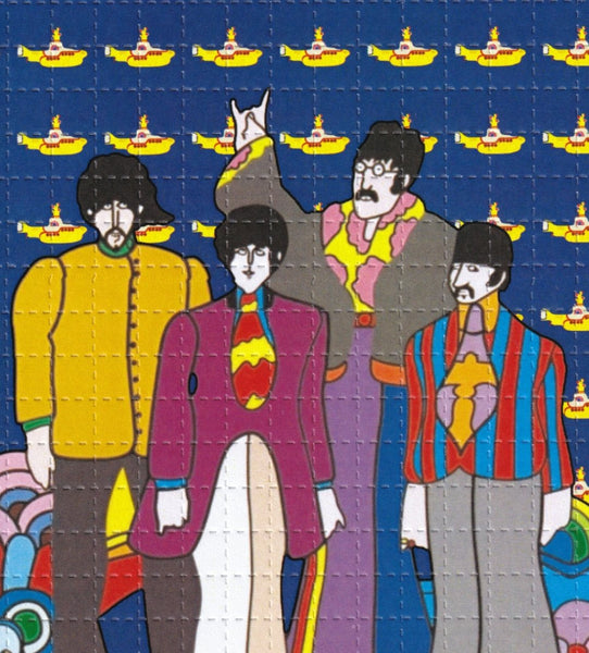 Yellow Submarine Blotter Art