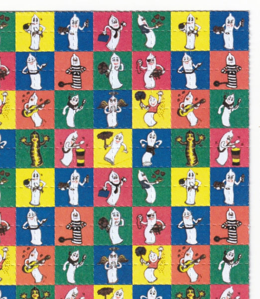 Dancing Condoms Blotter Art