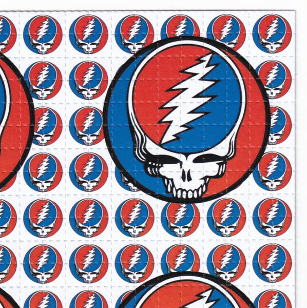Grateful Dead Stealie Skull Blotter Art