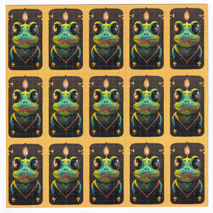 Toad Prince Blotter Art