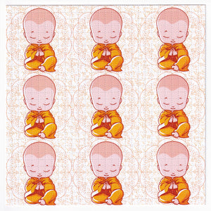 Baby Buddhist Blotter Art