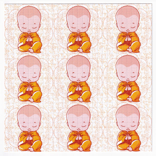 Baby Buddhist Blotter Art