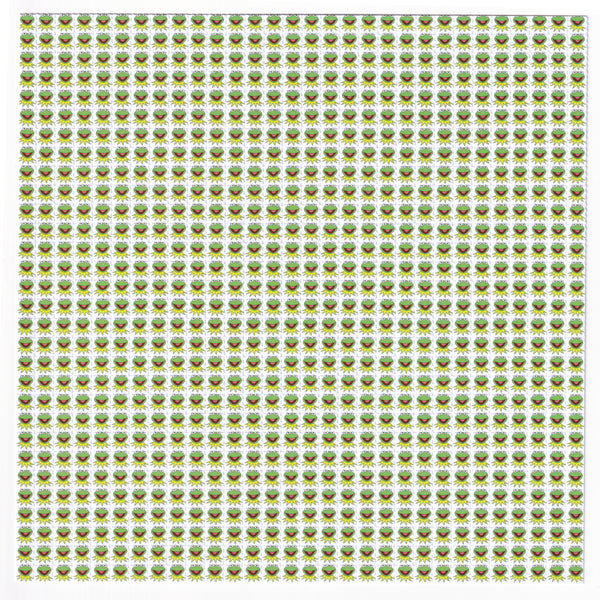 Kermit the Frog Blotter Art
