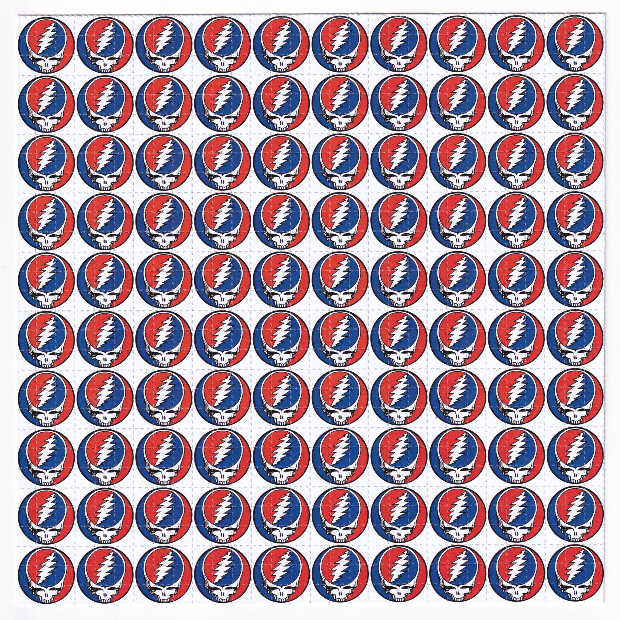 Steal Your Face Blotter Art