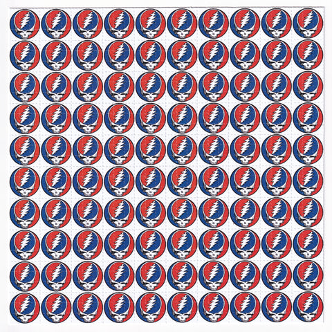 Steal Your Face Blotter Art