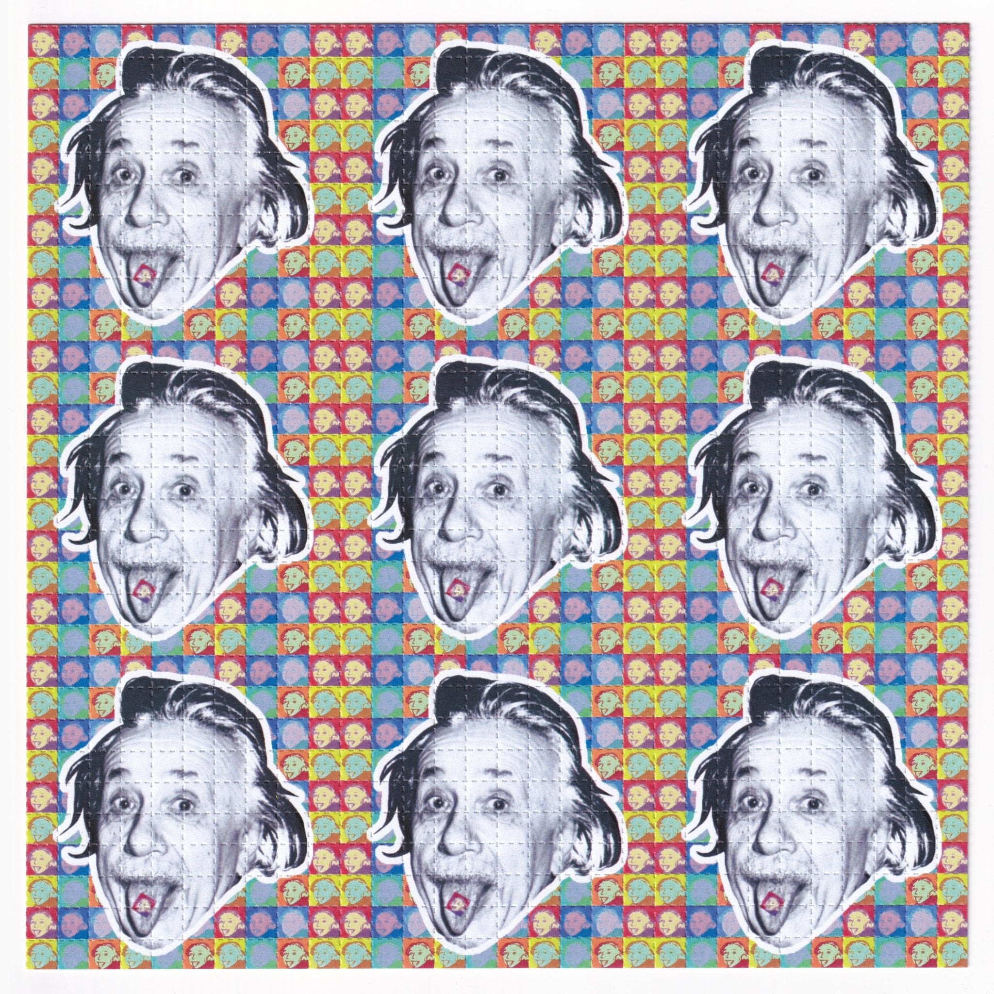 Albert Einstein Blotter Art - Blotter Store