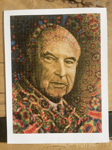 Albert Hofmann 100th Birthday Celebration Blotter Art (yellow) - Blotter Store