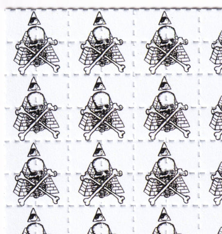 Anubis Skull Blotter Art - Blotter Store