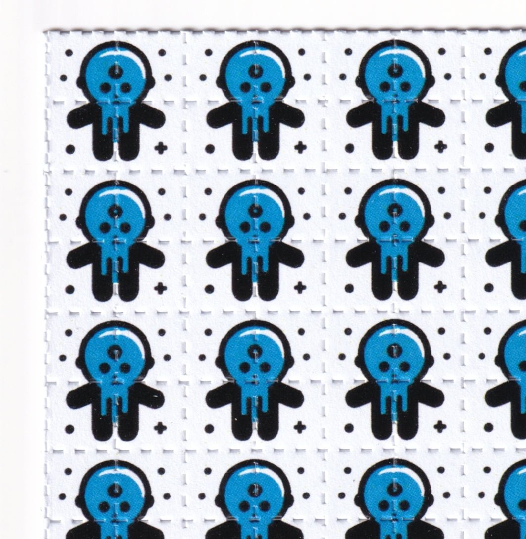 Baby Drip Blue Blotter Art - Blotter Store