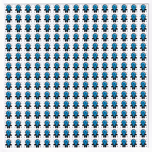 Baby Drip Blue Blotter Art - Blotter Store
