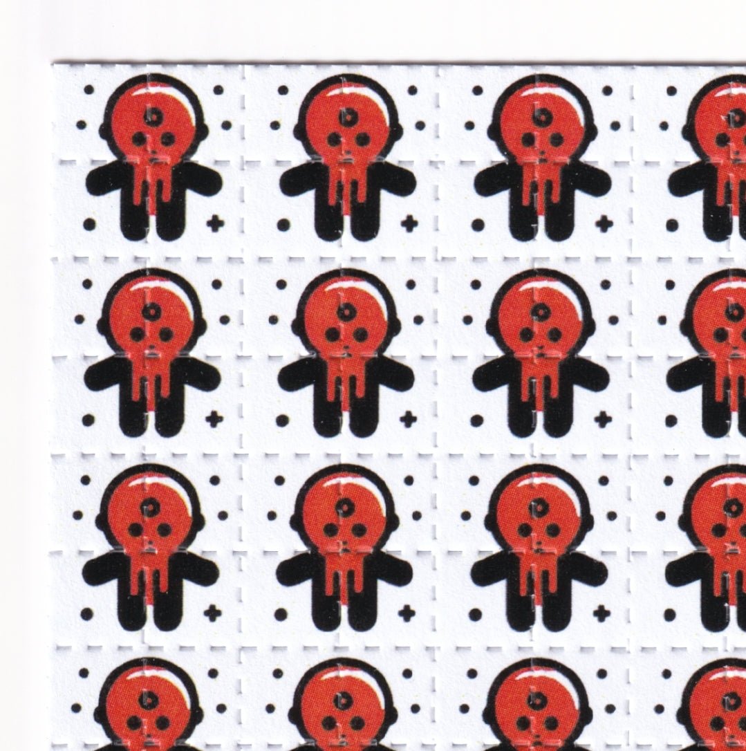 Baby Drip Red Blotter Art - Blotter Store