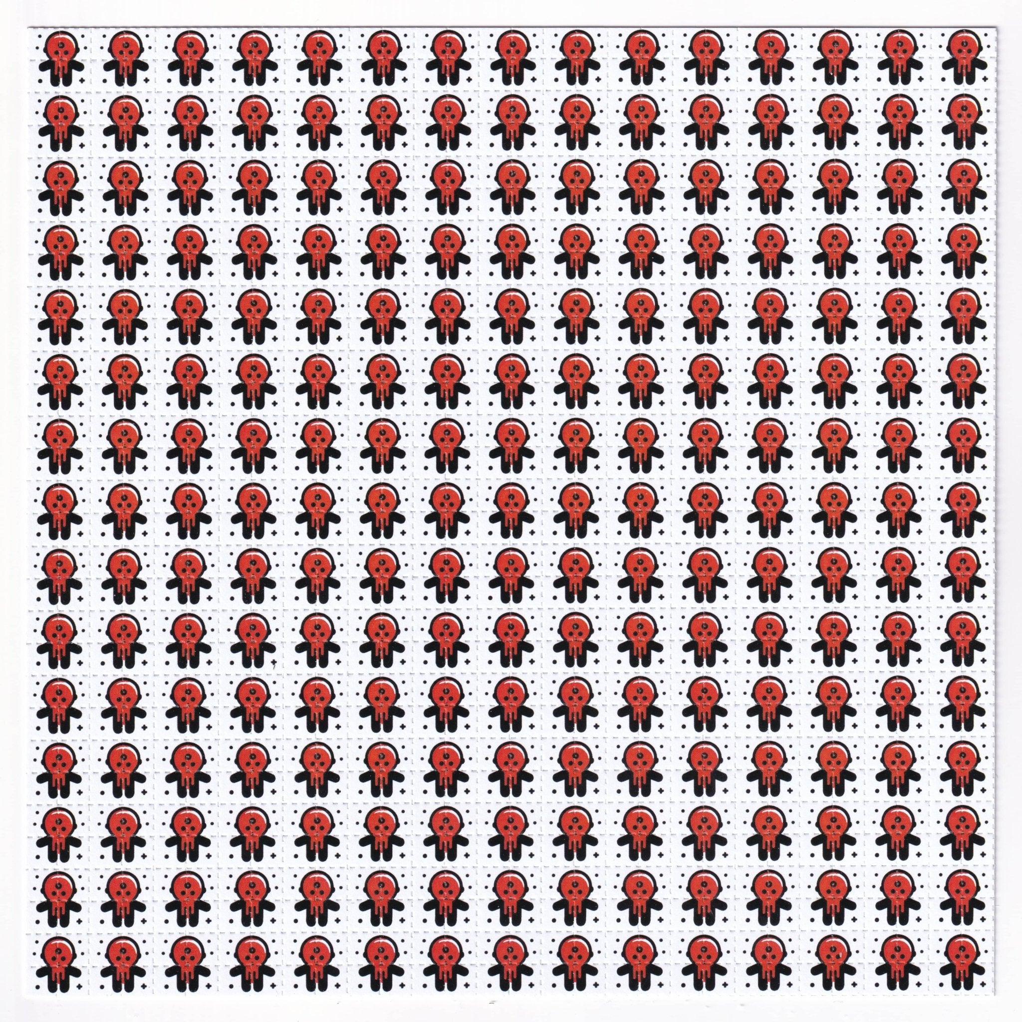 Baby Drip Red Blotter Art - Blotter Store