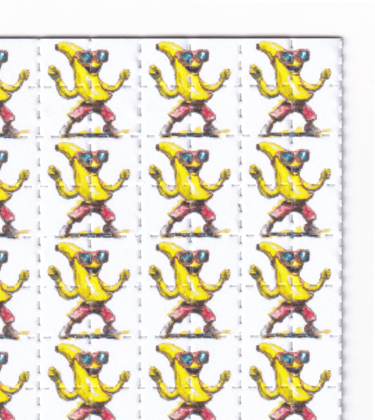Banana Man Blotter Art - Blotter Store