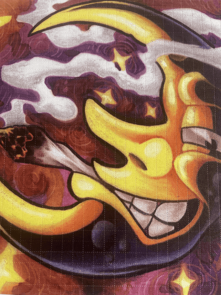 Banana Moon Blotter Art by James Clement - Blotter Store