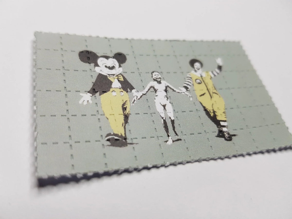 Banksy Napalm Girl Mini Acid Sheet - Blotter Art - Blotterstore