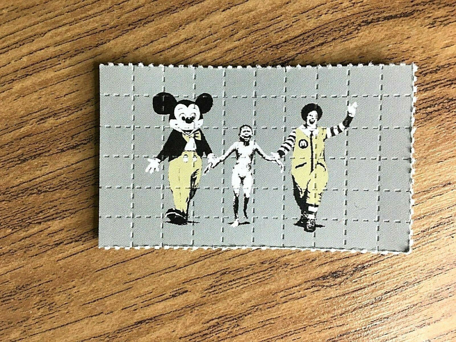 Banksy バンクシー Dismaland 「Napalm」 ポストカード Napalm, 2004