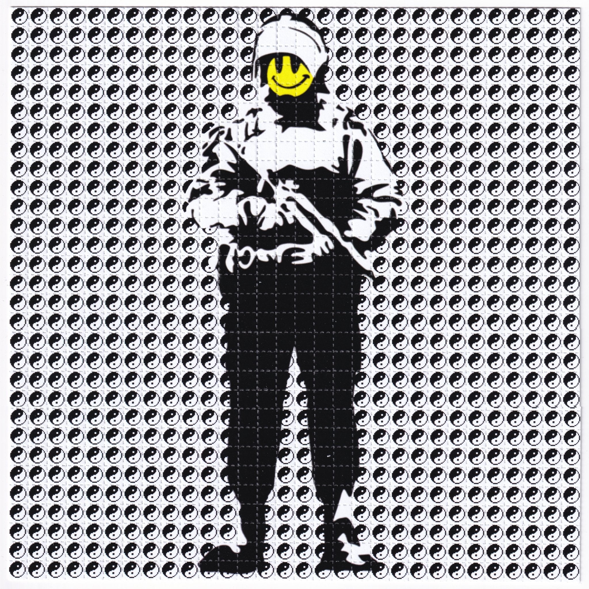 Banksy Soldier Blotter Art - Blotter Store