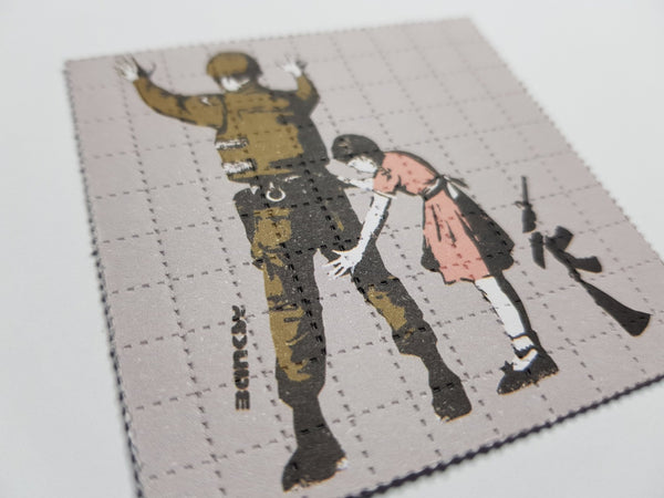 Banksy Soldier Mini Blotter Art - Blotter Store