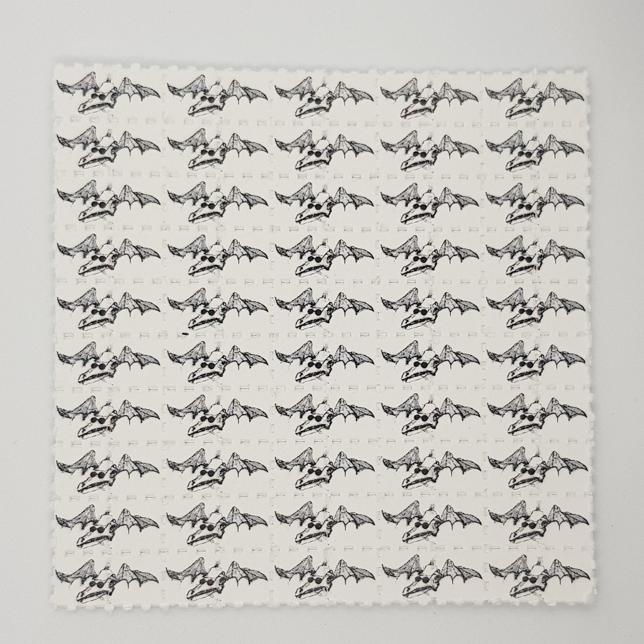 Bats (Hunter Thompson) Mini Blotter Art - Blotter Store