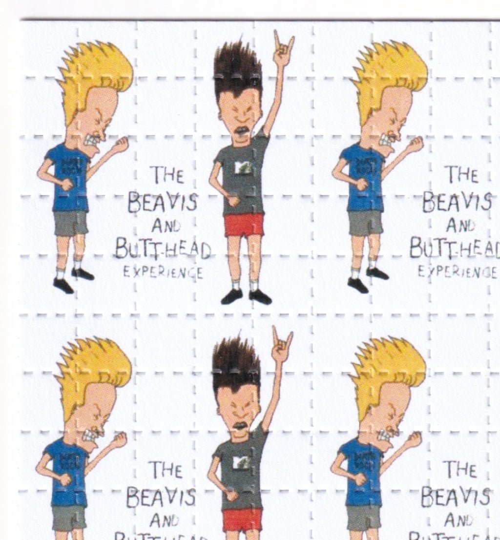 Bevis and Butthead Blotter Art - Blotter Store