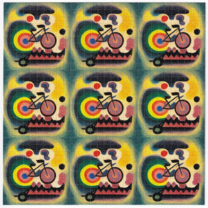 Bicycle 9 Panel Blotter Art - Blotter Store