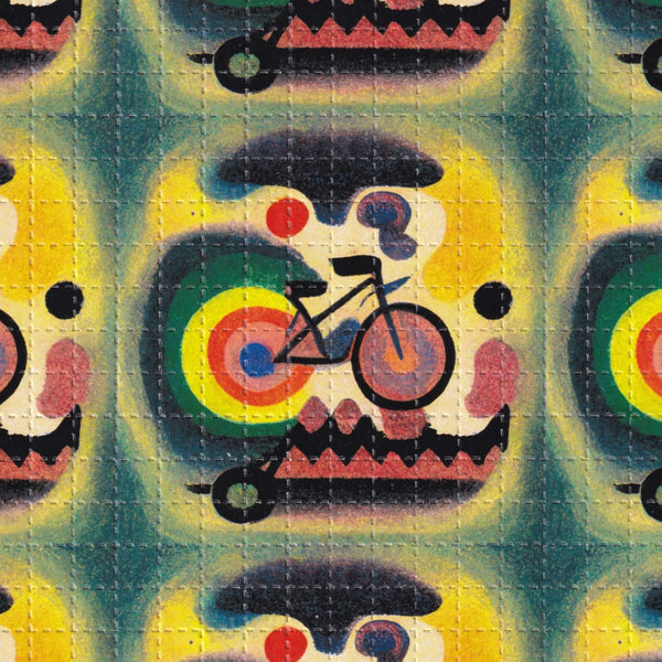 Bicycle 9 Panel Blotter Art