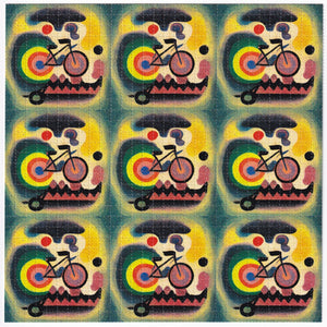Bicycle Day Blotter Art