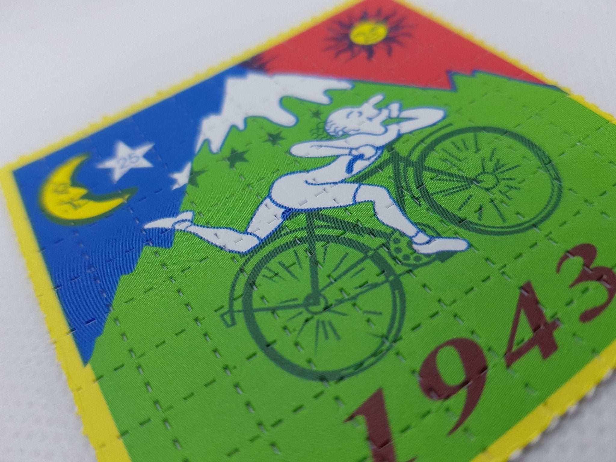 Albert Hofmann 1943 Bicycle Day Blotter Art – Blotter Store