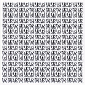 Bike Day Tribal Symbol Blotter Art - Blotter Store