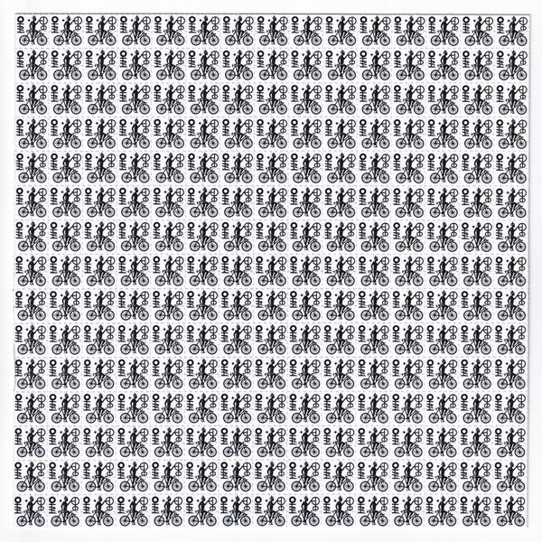 Bike Day Tribal Symbol Blotter Art - Blotter Store