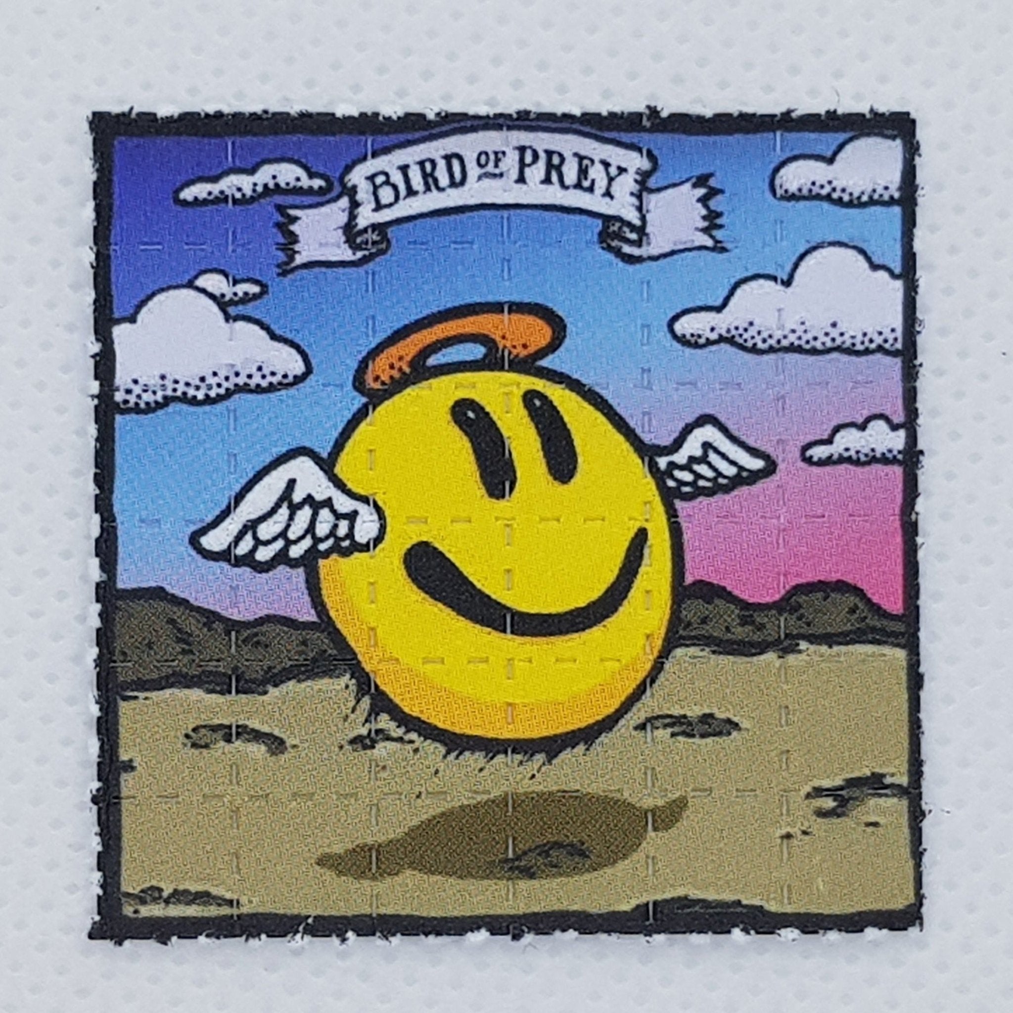 Bird of Prey 2000's Smiley Mini Blotter Art - Blotter Store