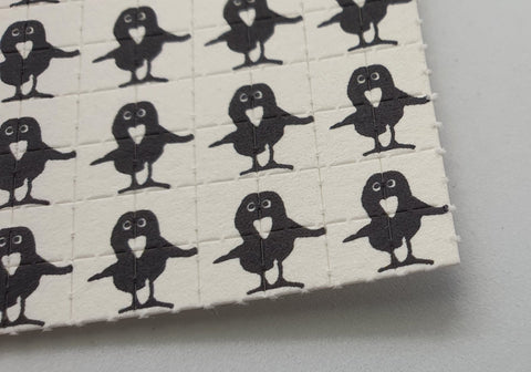 Black Bird Vintage Tribute Mini Blotter Art - Blotter Store