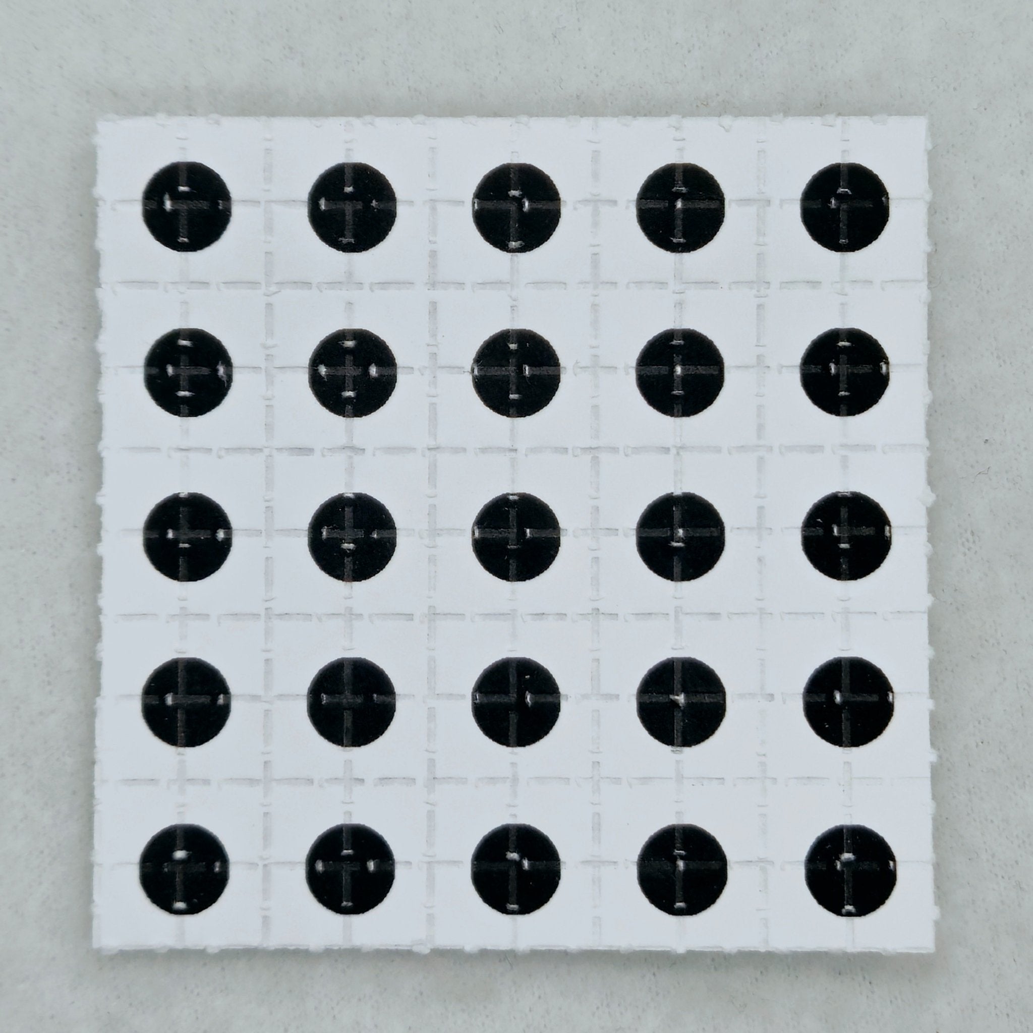 Black Dot Mini Blotter Art - Blotter Store