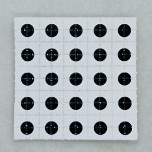 Black Dot Mini Blotter Art - Blotter Store