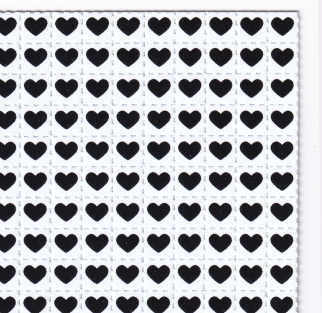 Black Heart Blotter Art - Blotter Store