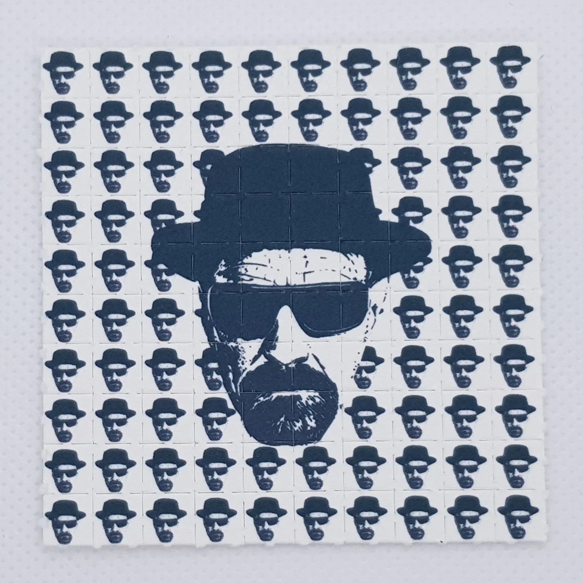 Breaking Bad Heisenberg Mini Blotter Art - Blotter Store