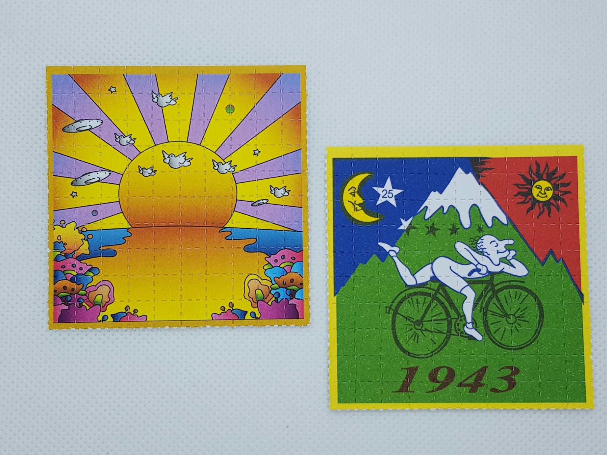 Cali Sunshine + Bike Day Mini Blotters - Blotter Store