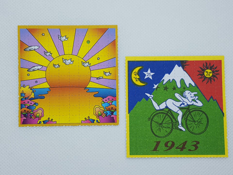 Cali Sunshine + Bike Day Mini Blotters - Blotter Store
