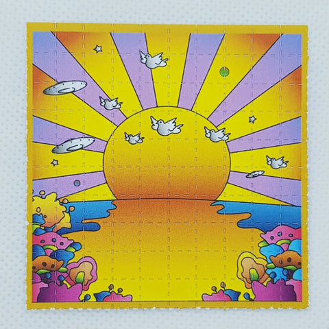 California Sunshine Mini Blotter Art - Blotter Store