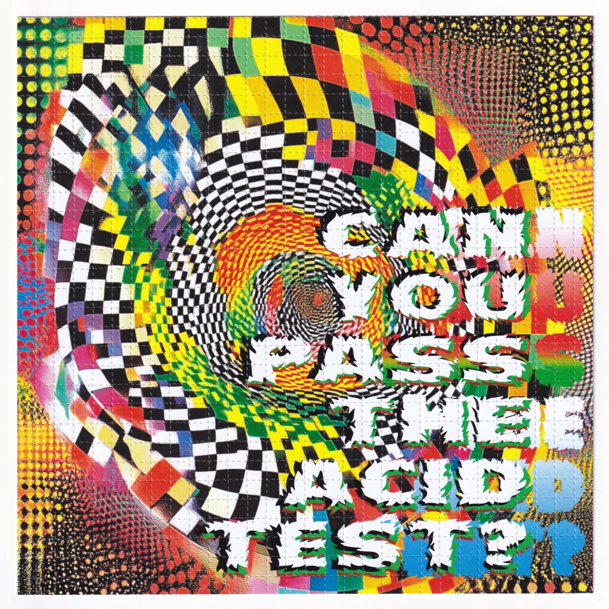 Can you pass the Acid Test Blotter Art - Blotter Store