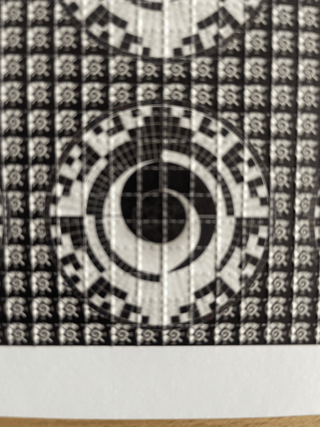 Ching Chings by Lucifer Double Sided Signed & Numbered #/91 Blotter Art - Blotter Store
