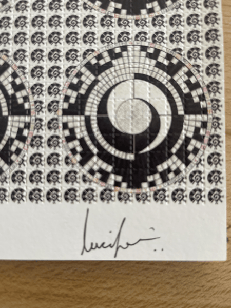 Ching Chings by Lucifer Double Sided Signed & Numbered #/91 Blotter Art - Blotter Store