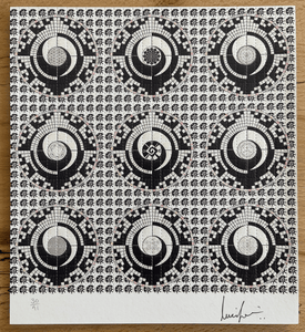 Ching Chings by Lucifer Double Sided Signed & Numbered #/91 Blotter Art - Blotter Store