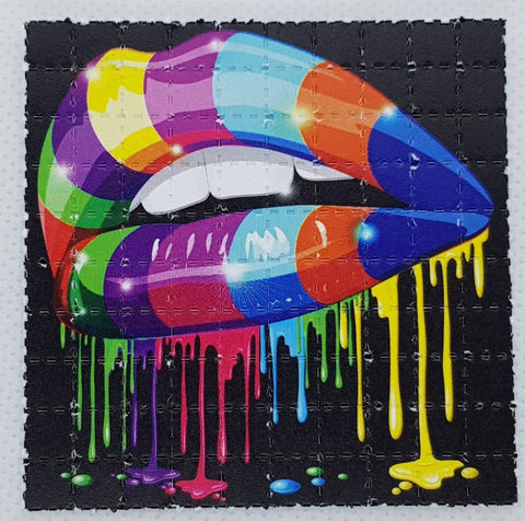 Colored Lips Mini Blotter Art - Blotter Store