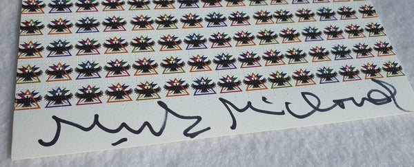 Condors By Mark McCloud Signed Vintage Blotter Art - Blotter Store