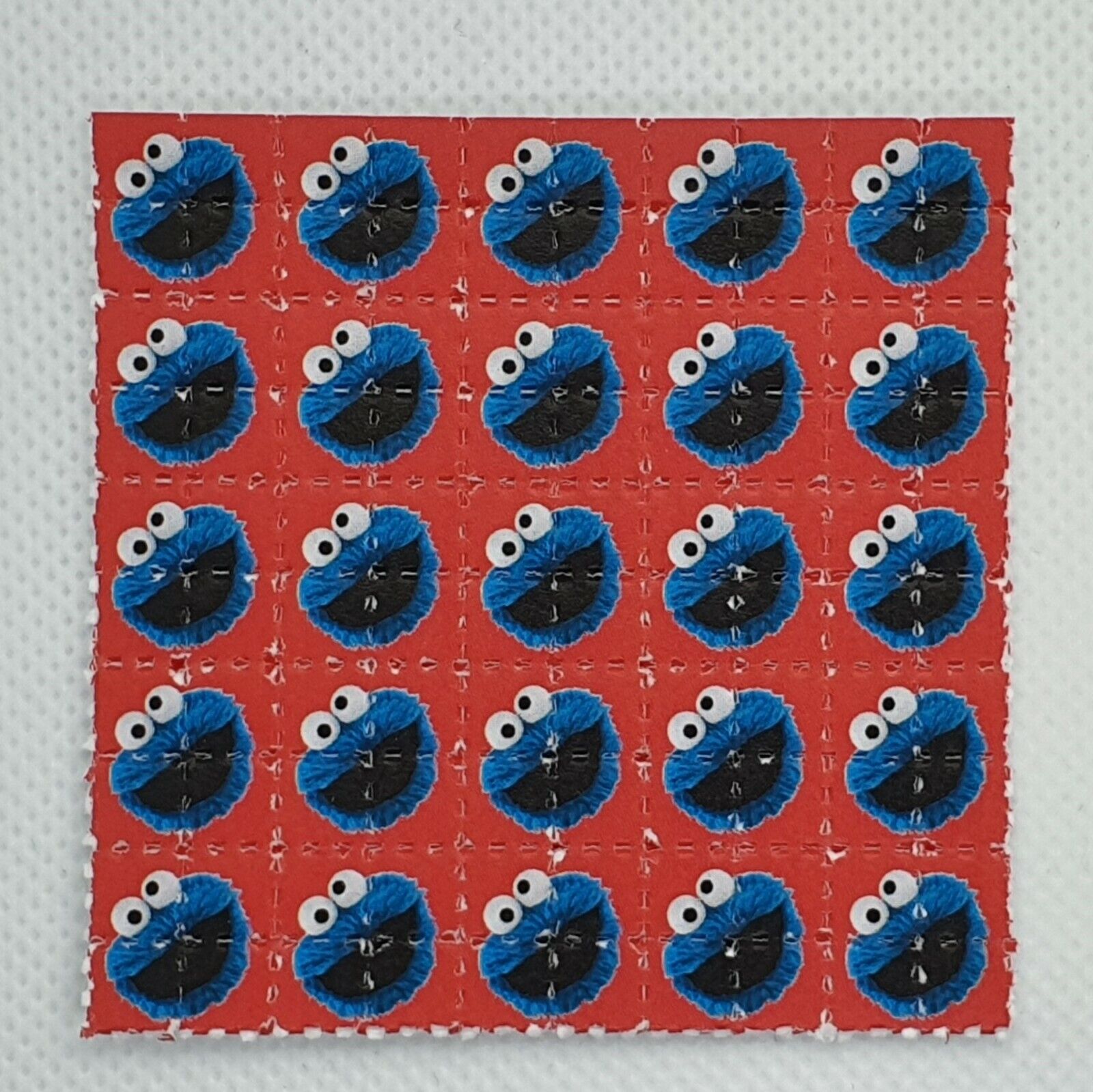 Cookie Monster Mini Blotter Art - Blotter Store
