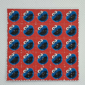 Cookie Monster Mini Blotter Art - Blotter Store