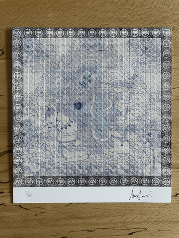 Demonise by Lucifer Signed & Numbered #/100 Blotter Art - Blotter Store